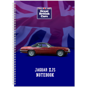 Jaguar XJS A5 Spiral Bound Notebook