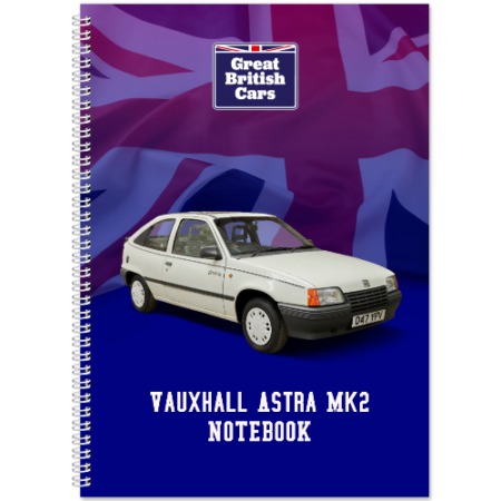 Vauxhall Astra Mk2 A5 Spiral Bound Notebook
