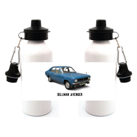 Hillman Avenger Duo Lid Aluminium Water Bottle White
