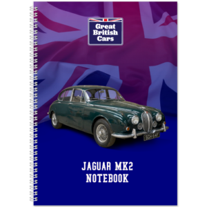 Jaguar MK2 A5 Spiral Bound Notebook