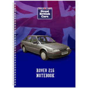 Rover 216 A5 Spiral Bound Notebook