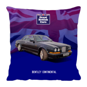 Bentley Continental 18x18 Faux Suede Cushion with Stone Backing