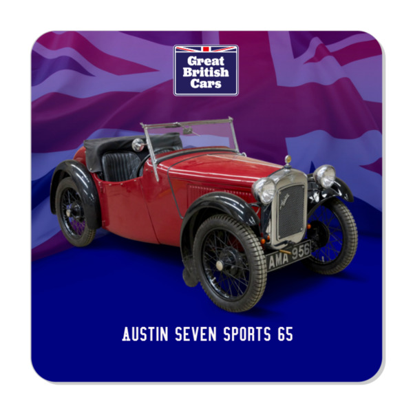 Austin Seven Sports 65 Plastic Fridge Magnet 57mm Square