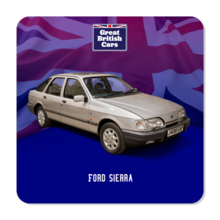 Ford Sierra Plastic Fridge Magnet 57mm Square