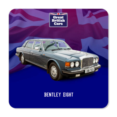 Bentley Eight Plastic Fridge Magnet 57mm Square