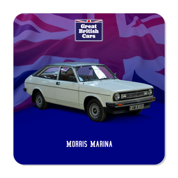 Morris Marina Plastic Fridge Magnet 57mm Square