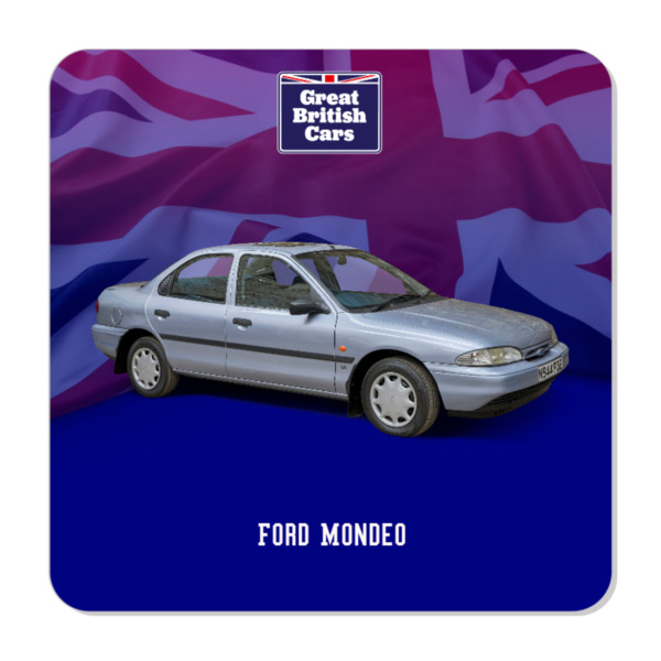 Ford Mondeo Plastic Fridge Magnet 57mm Square