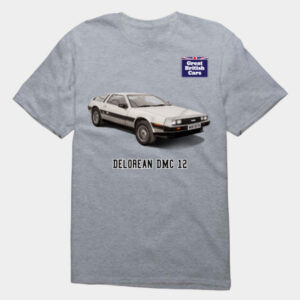 DeLorean DMC 12 Unisex Adult T-Shirt