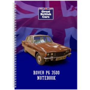 Rover P6 3500 A5 Spiral Bound Notebook