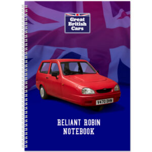 Reliant Robin A5 Spiral Bound Notebook