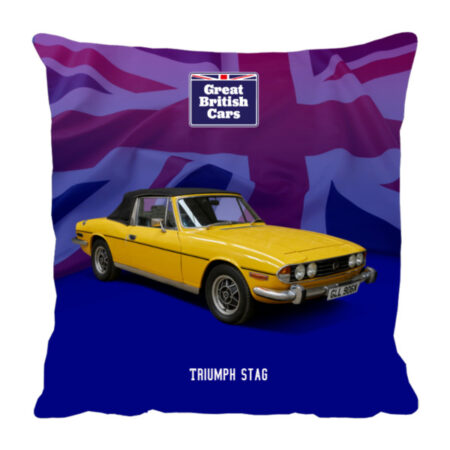 Triumph Stag 18x18 Faux Suede Cushion with Stone Backing
