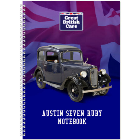 Austin Seven Ruby A5 Spiral Bound Notebook