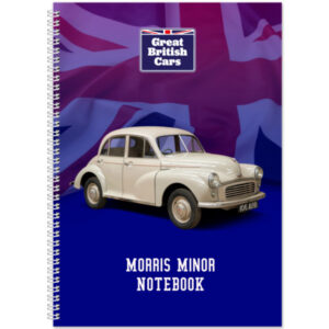 Morris Minor A5 Spiral Bound Notebook