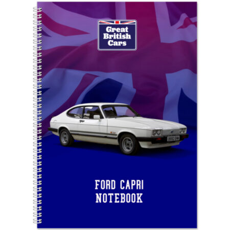 Ford Capri A5 Spiral Bound Notebook