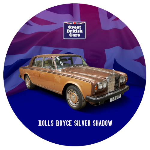 Rolls Royce Silver Shadow Round Mouse Mat