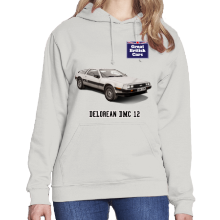 DeLorean DMC 12 Unisex Hoodie