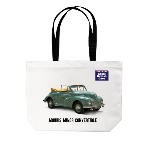 Morris Minor Convertible Cotton Tote Bag
