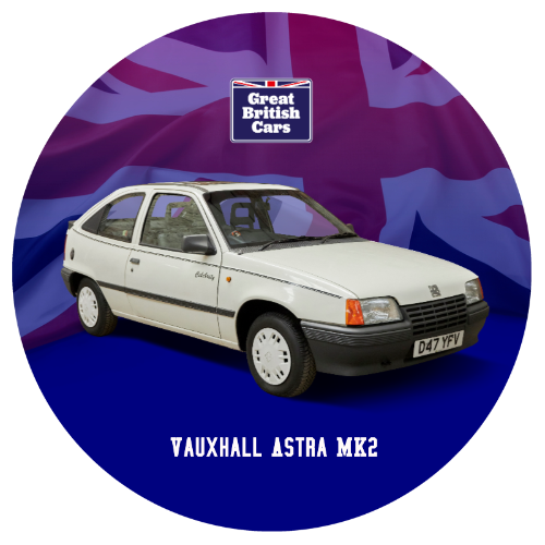 Vauxhall Astra MK2 Round Mouse Mat