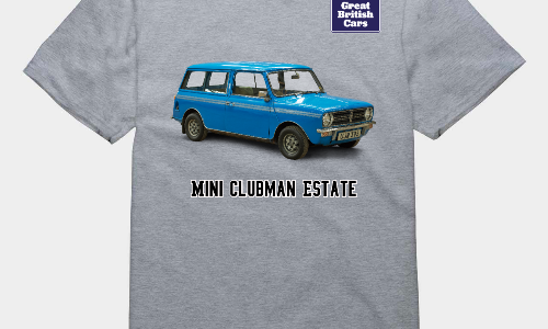 Mini Clubman Estate Unisex Adult T-Shirt - Great British Car Journey