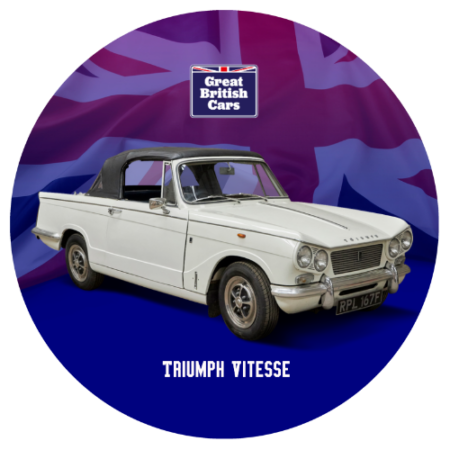 Triumph Vitesse Round Mouse Mat