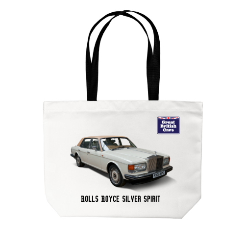 Rolls Royce Silver Spirit Cotton Tote Bag