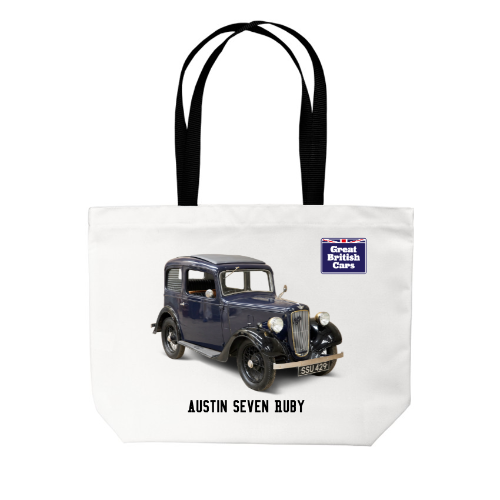 Austin Seven Ruby Cotton Tote Bag