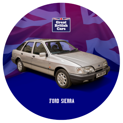 Ford Sierra Round Mouse Mat