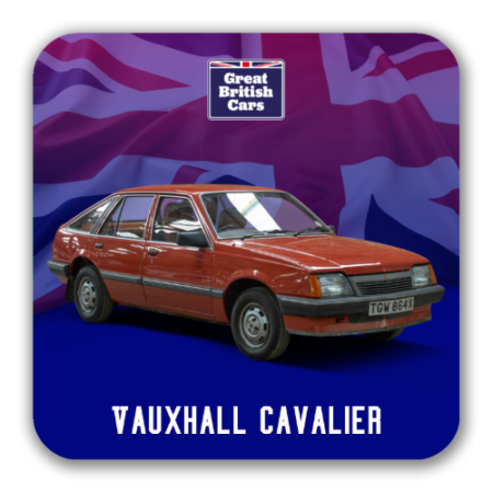 Vauxhall Cavalier Square Coasters with Cork Back