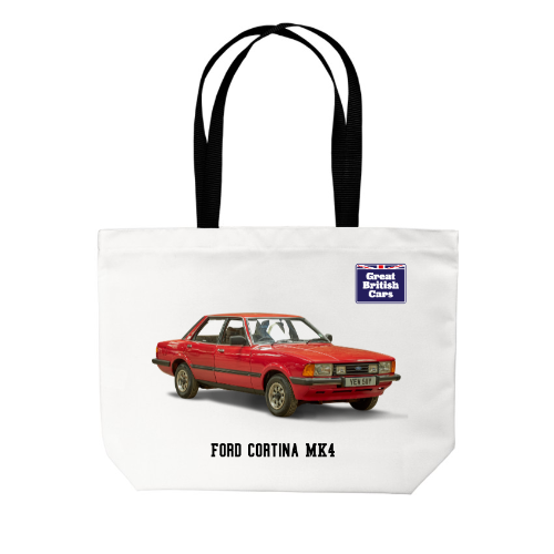 Ford Cortina MK4 Cotton Tote Bag