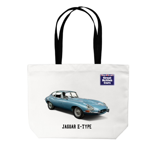 Jaguar E-Type Cotton Tote Bag