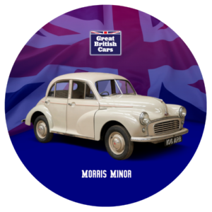 Morris Minor Round Mouse Mat