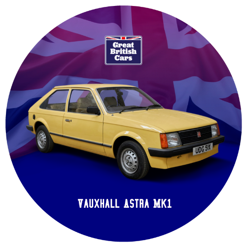 Vauxhall Astra MK1 Round Mouse Mat