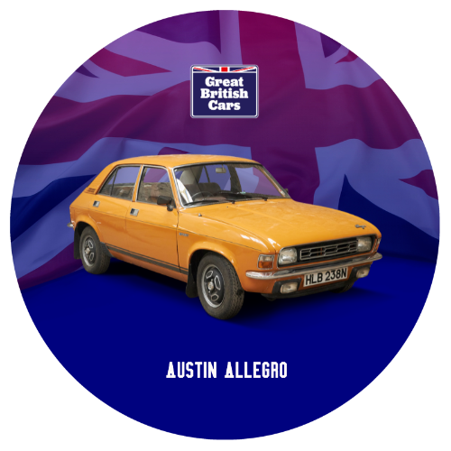 Austin Allegro Round Mouse Mat