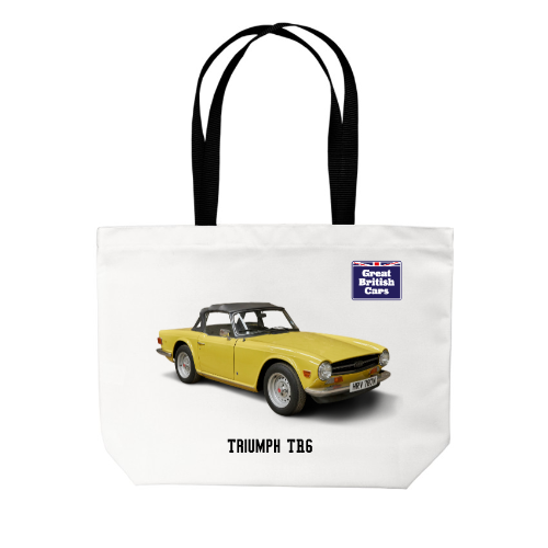 Triumph TR6 Cotton Tote Bag