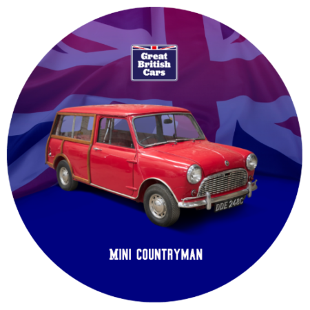 Mini Countryman Round Mouse Mat
