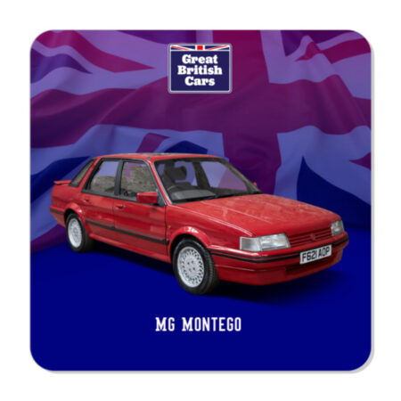 MG Montego Plastic Fridge Magnet 57mm Square