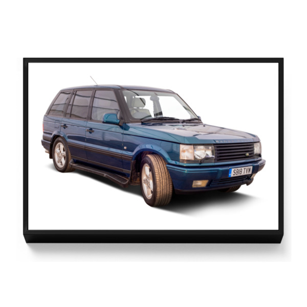 Range Rover Framed Canvas 18"x12"