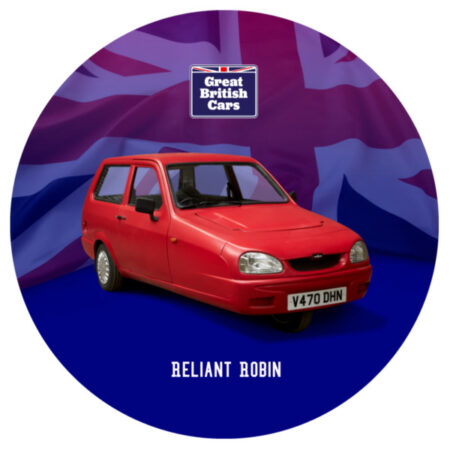 Reliant Robin Round Mouse Mat