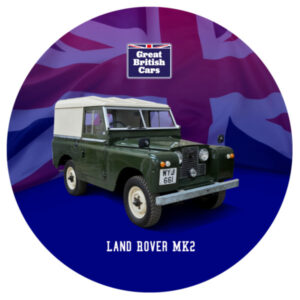 Land Rover MK2 Round Mouse Mat