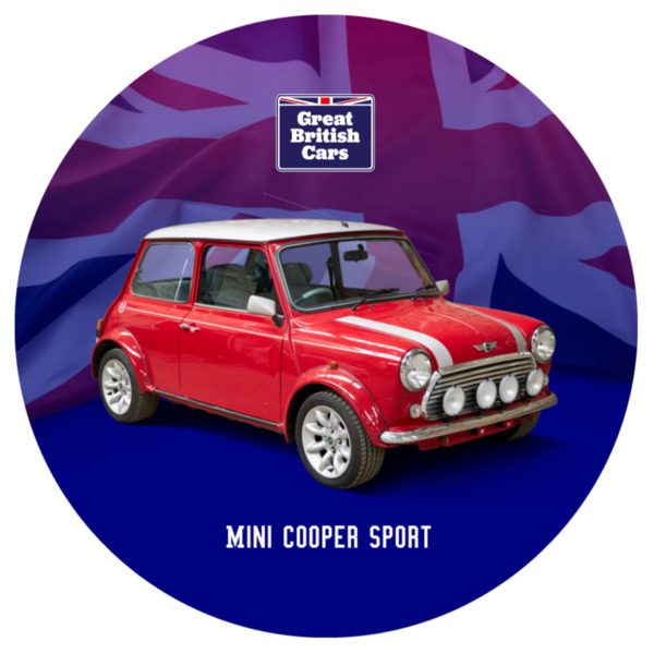 Mini Cooper Sport Round Mouse Mat