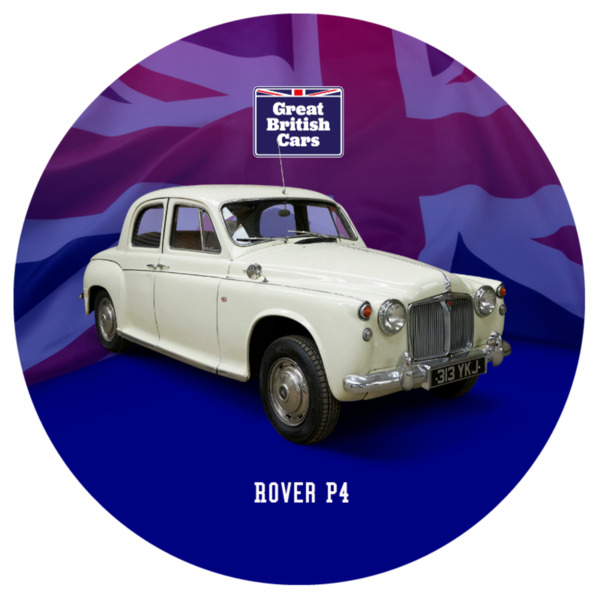 Rover P4 Round Mouse Mat