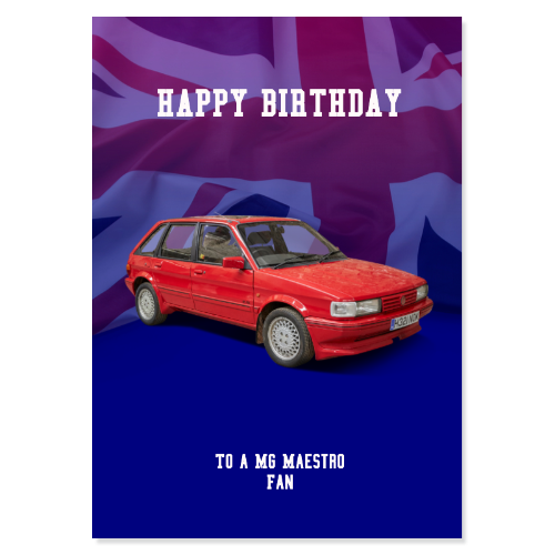 MG Maestro Birthday Card