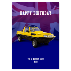 Dutton Surf Birthday Card