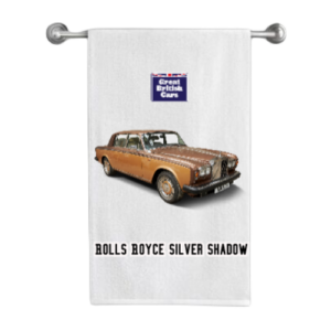 Rolls Royce Silver Shadow Cotton Tea Towel