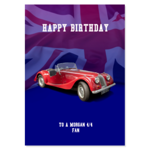 Morgan 4/4 Birthday Card