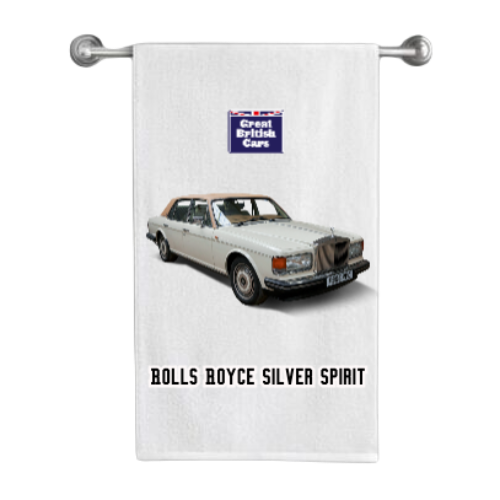 Rolls Royce Silver Spirit Cotton Tea Towel