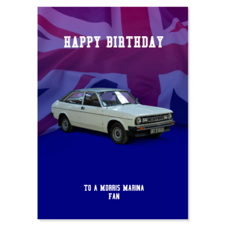 Morris Marina Birthday Card