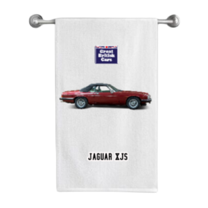 Jaguar XJS Cotton Tea Towel