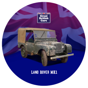 Land Rover MK1 Round Mouse Mat