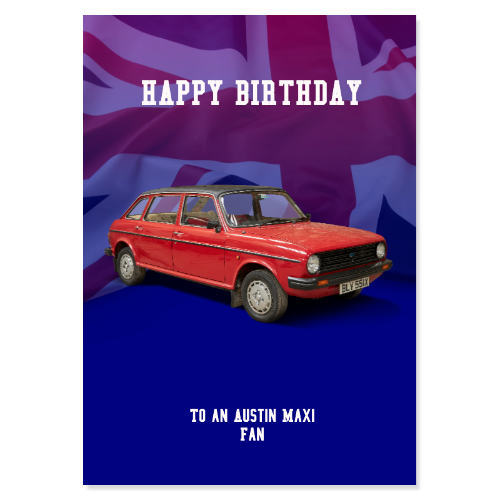 Austin Maxi Birthday Card